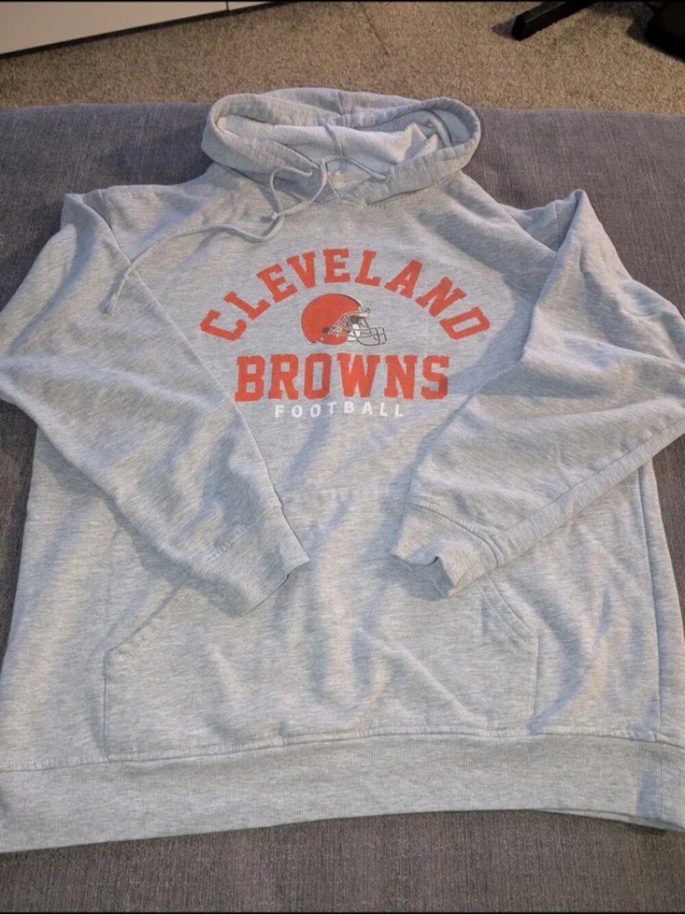 Cleveland Browns NFL Football Crewneck Hoodie - Large
